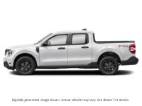 2025 Ford Maverick XLT FWD SuperCrew Space White Metallic  Shot 3