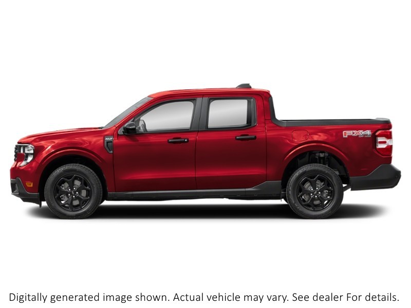 2026 Ford Maverick XLT AWD Supercrew Ruby Red Metallic Tinted Clearcoat  Shot 25