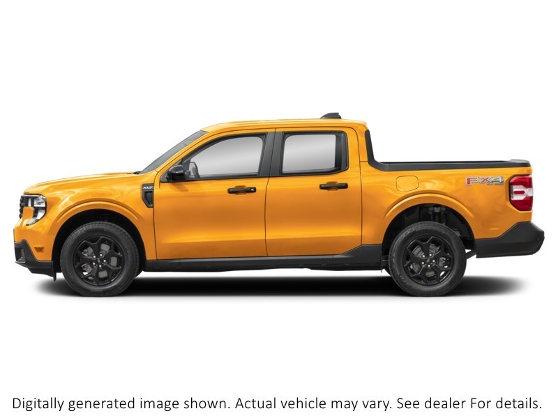 2026 FORD MAVERICK XLT AWD SUPERCREW Orange Fury Metallic Tri-Coat  Shot 3