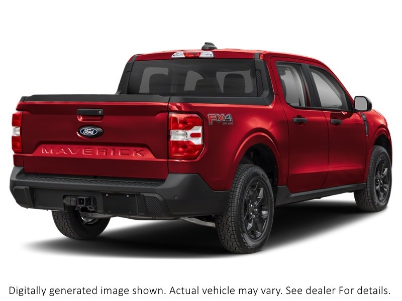 2026 Ford Maverick XLT AWD Supercrew Ruby Red Metallic Tinted Clearcoat  Shot 6