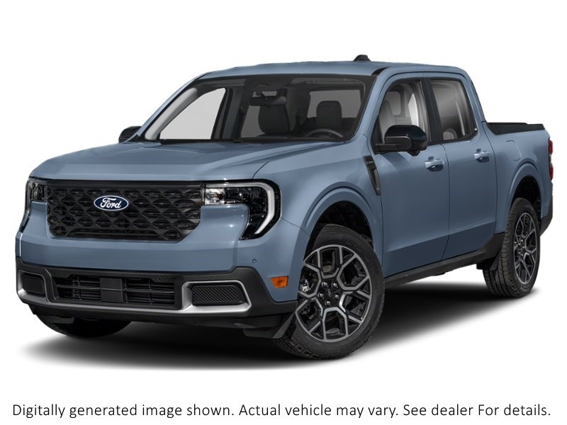 2026 Ford Maverick Lariat AWD Supercrew Azure Grey Metallic Tri-Coat  Shot 19