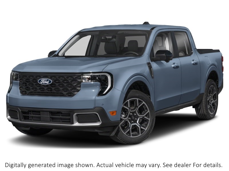 2026 Ford Maverick Lariat AWD Supercrew Azure Grey Metallic Tri-Coat  Shot 1