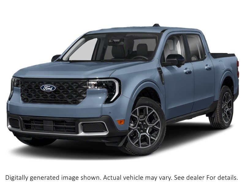 2026 Ford Maverick Lariat AWD Supercrew Azure Grey Metallic Tri-Coat  Shot 1