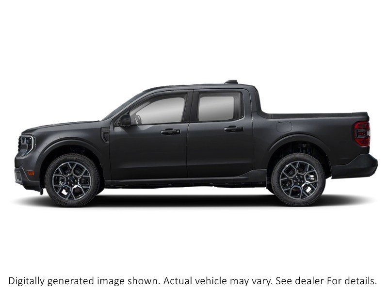 2026 Ford Maverick Lariat AWD Supercrew Shadow Black  Shot 3