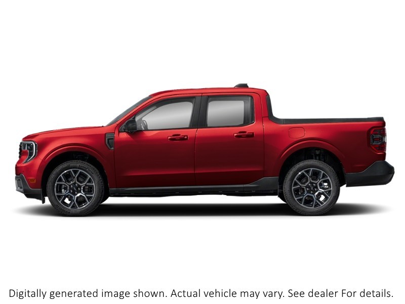 2026 Ford Maverick Lariat AWD Supercrew Ruby Red Metallic Tinted Clearcoat  Shot 5