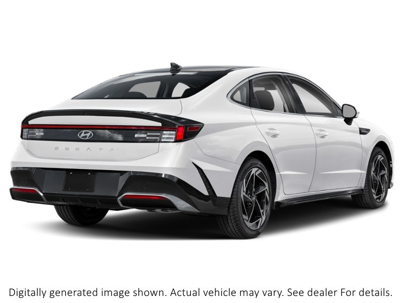2025 Hyundai Sonata 2.5L Preferred-Trend | One Owner | Accident Free Serenity White  Shot 2