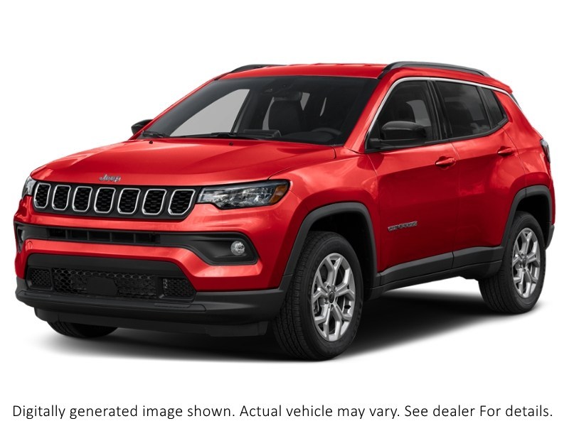 2025 Jeep Compass Altitude 4X4 Red Hot Pearl  Shot 13