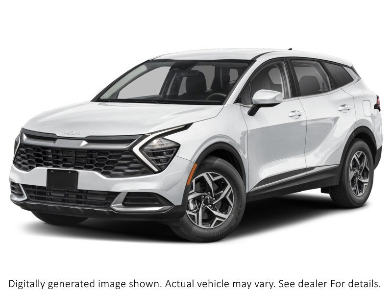 2025 Kia Sportage LX AWD Snow White Pearl  Shot 4