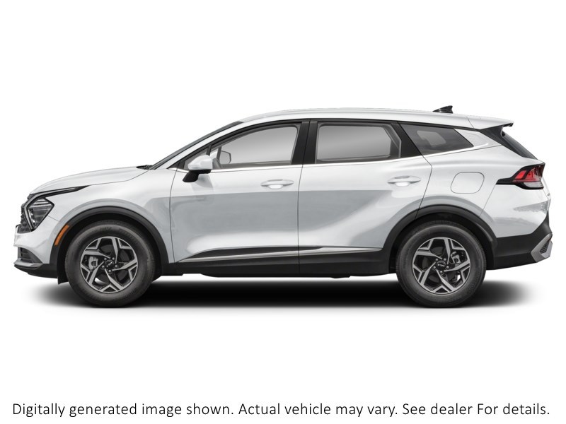 2025 Kia Sportage LX AWD Snow White Pearl  Shot 3