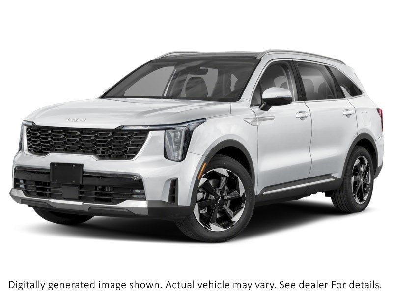 2026 Kia Sorento Hybrid EX AWD Snow White Pearl  Shot 4