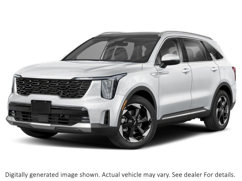 2026 Kia Sorento Hybrid EX AWD Snow White Pearl  Shot 1