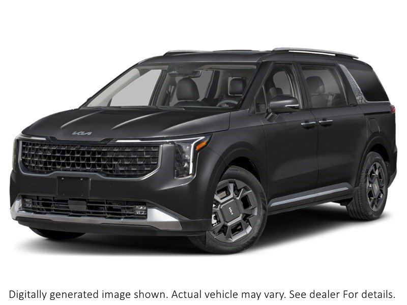 2026 Kia Carnival Hybrid EX FWD Aurora Black Pearl  Shot 4