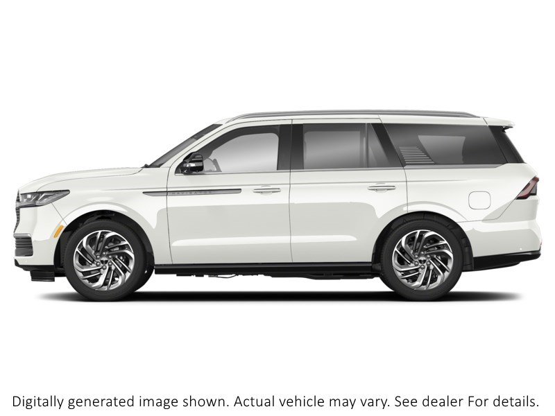 2026 Lincoln Navigator Reserve 4X4 Pristine White Metallic Tri-Coat  Shot 5