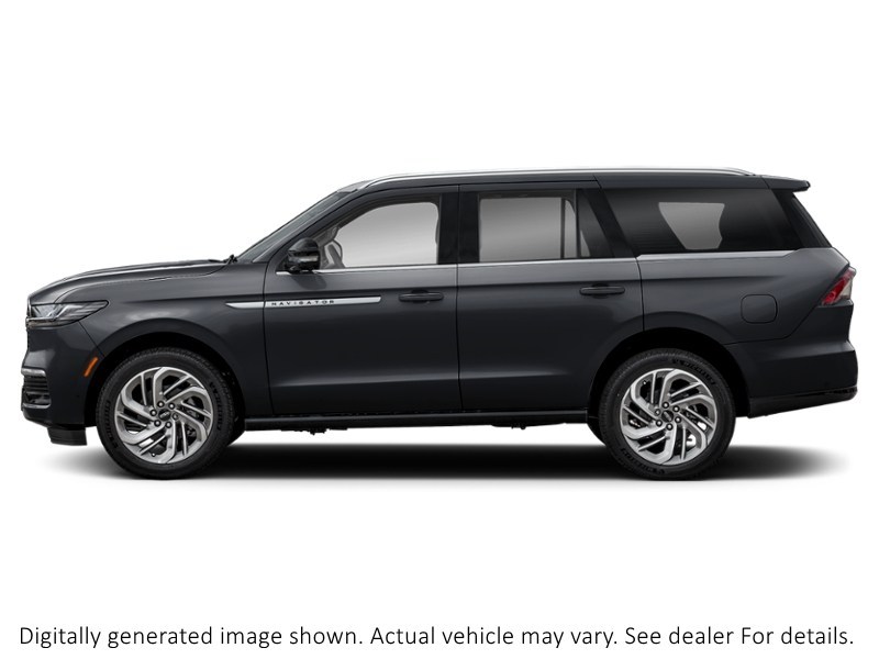 2027 Lincoln Navigator Reserve 4X4 Infinite Black Metallic Clearcoat  Shot 3
