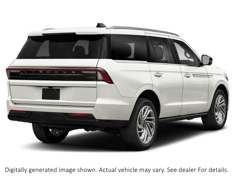 2026 Lincoln Navigator Reserve 4X4 Pristine White Metallic Tri-Coat  Shot 2