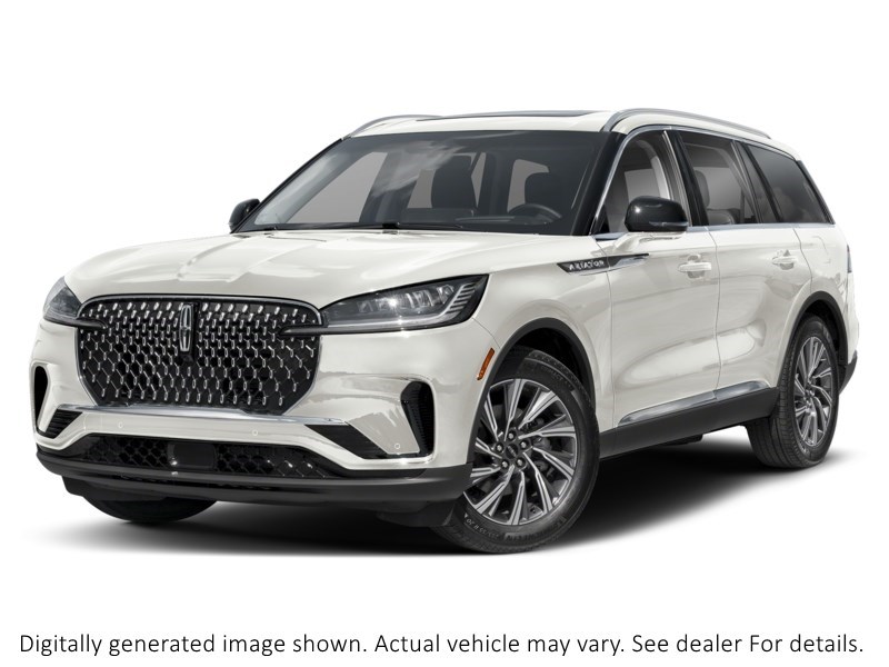 2026 Lincoln Aviator Premiere AWD Pristine White Metallic Tri-Coat  Shot 4