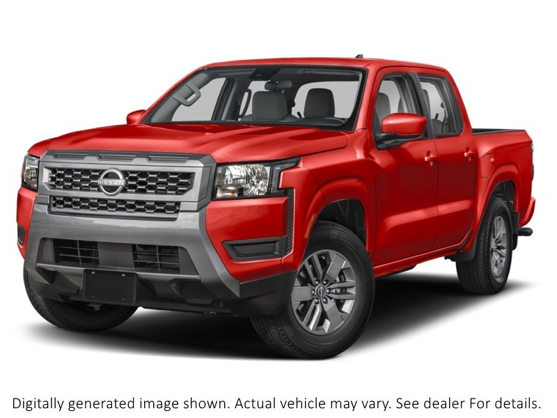 2025 Nissan Frontier Crew Cab 4X4 Long Bed SV Red Alert  Shot 10