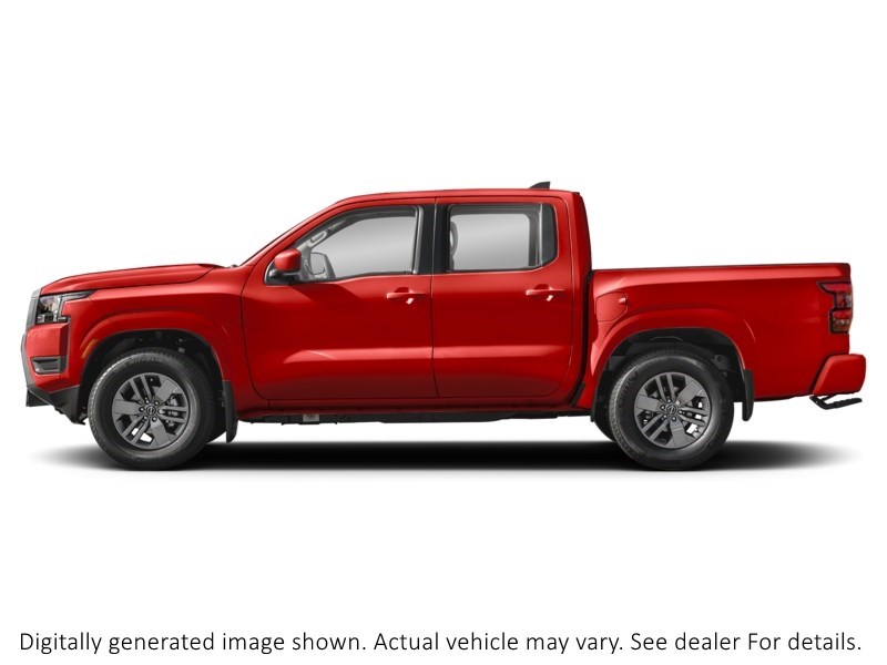 2025 Nissan Frontier Crew Cab 4X4 Long Bed SV Red Alert  Shot 11
