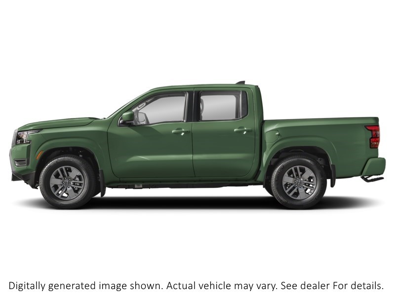 2025 Nissan Frontier Crew Cab 4X4 Long Bed SV Tactical Green Metallic  Shot 15