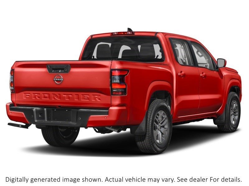 2025 Nissan Frontier Crew Cab 4X4 Long Bed SV Red Alert  Shot 8