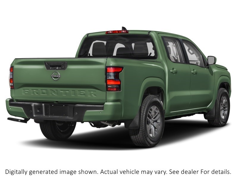 2025 Nissan Frontier Crew Cab 4X4 Long Bed SV Tactical Green Metallic  Shot 14