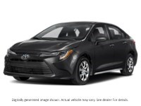 2025 Toyota Corolla LE CVT Midnight Black Metallic  Shot 4