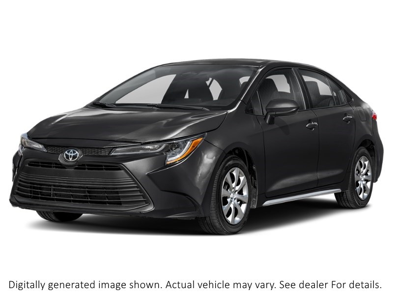 2025 Toyota Corolla LE CVT Midnight Black Metallic  Shot 4