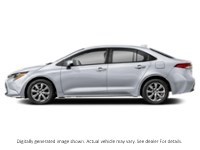 2026 Toyota Corolla LE CVT Classic Silver Metallic  Shot 3