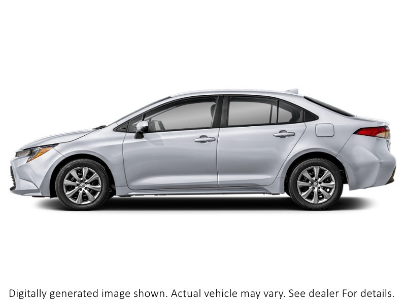 2026 Toyota Corolla LE CVT Classic Silver Metallic  Shot 3