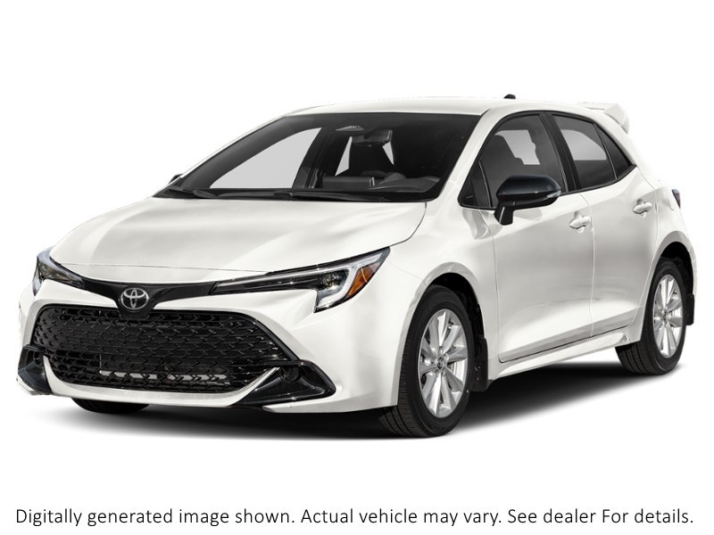 2027 Toyota Corolla Hatchback CVT White  Shot 4