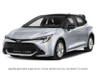 2027 Toyota Corolla Hatchback CVT Classic Silver Metallic w/Black Roof  Shot 10
