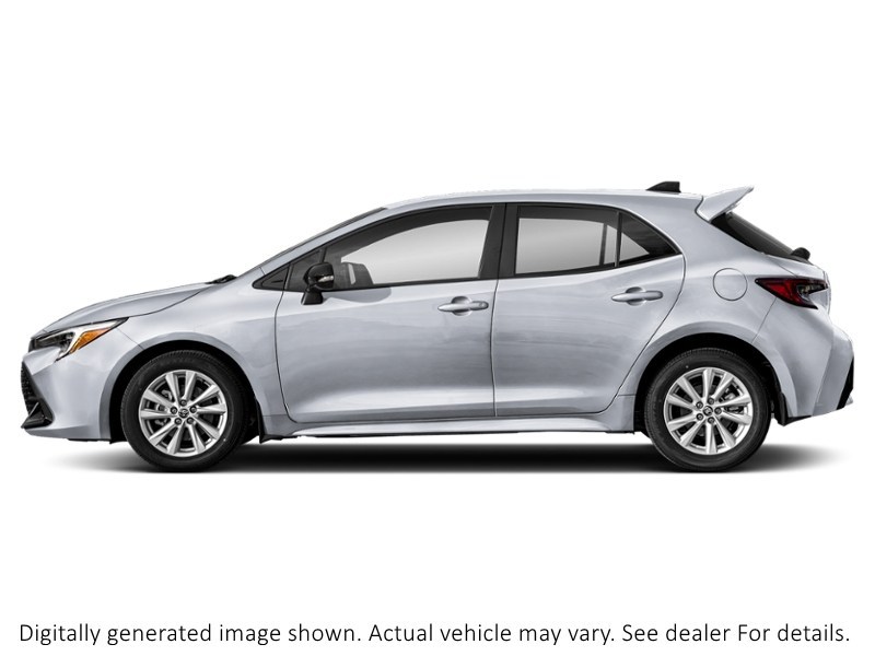 2027 Toyota Corolla Hatchback CVT Classic Silver Metallic  Shot 5