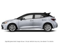 2027 Toyota Corolla Hatchback CVT Classic Silver Metallic w/Black Roof  Shot 9