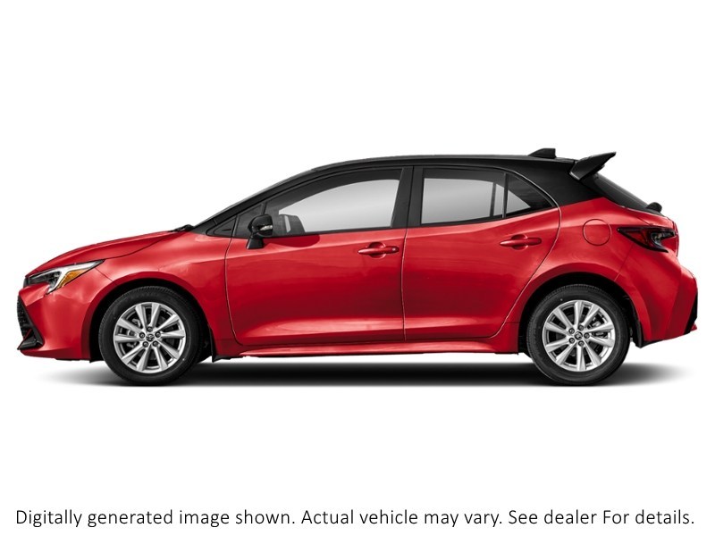2027 Toyota Corolla Hatchback CVT Finish Line Red w/Black Roof  Shot 5