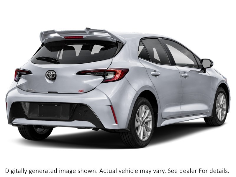 2027 Toyota Corolla Hatchback CVT Classic Silver Metallic  Shot 2