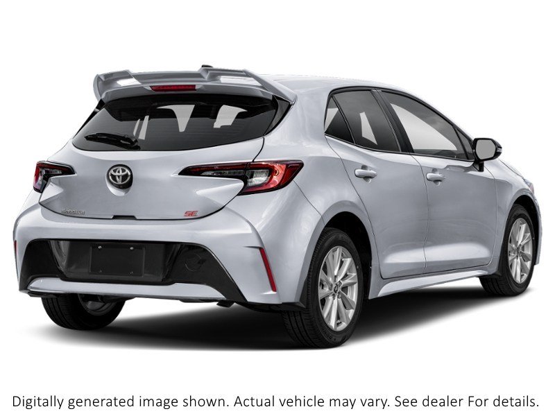 2027 Toyota Corolla Hatchback CVT Classic Silver Metallic  Shot 2