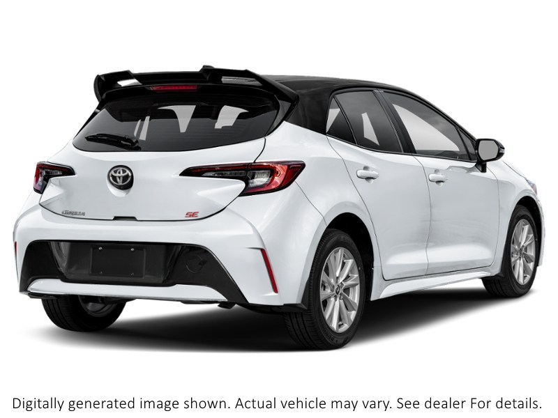 2026 Toyota Corolla Hatchback CVT Classic Silver Metallic w/Black Roof  Shot 8