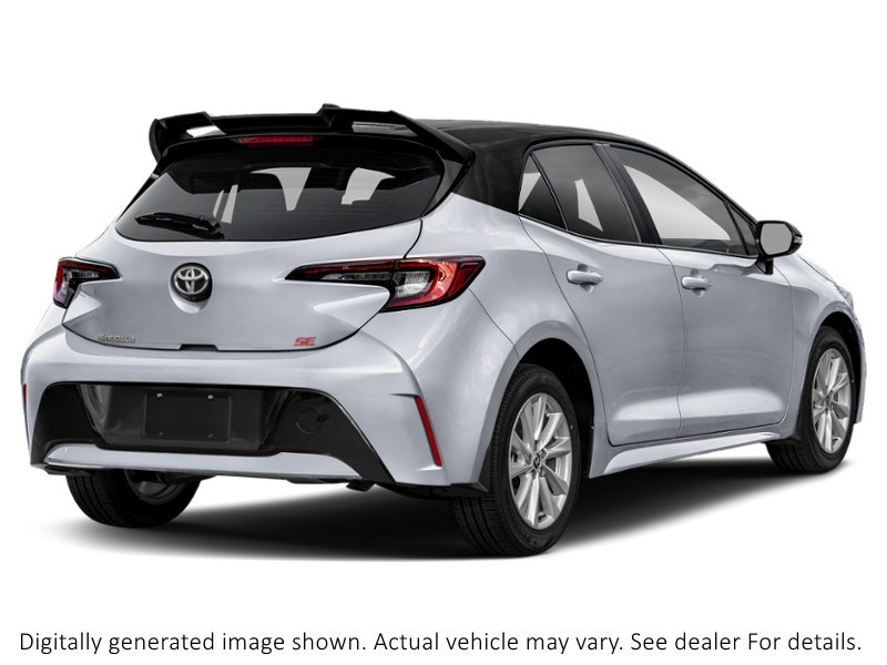 2026 Toyota Corolla Hatchback CVT Classic Silver Metallic w/Black Roof  Shot 8