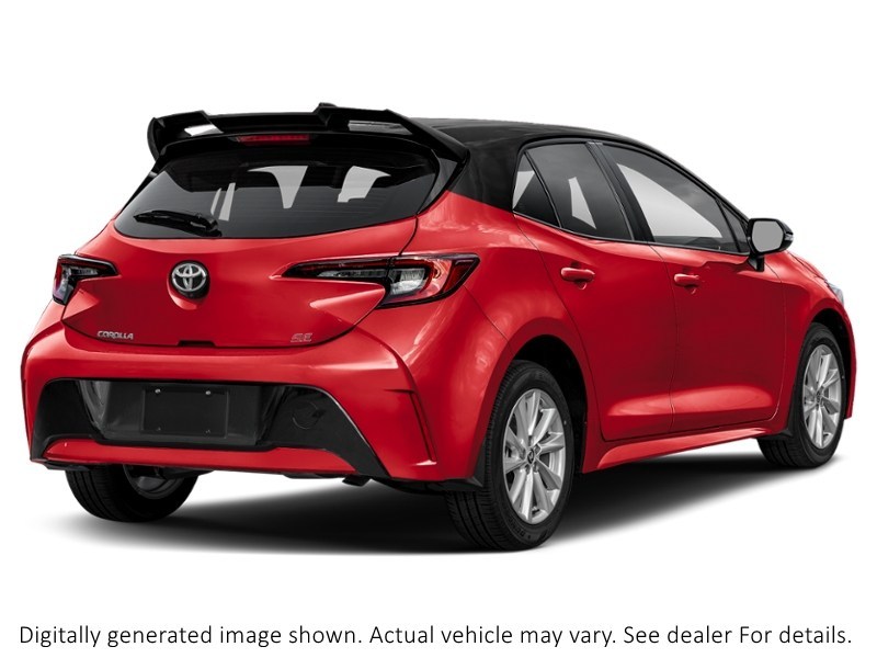 2027 Toyota Corolla Hatchback CVT Finish Line Red w/Black Roof  Shot 2