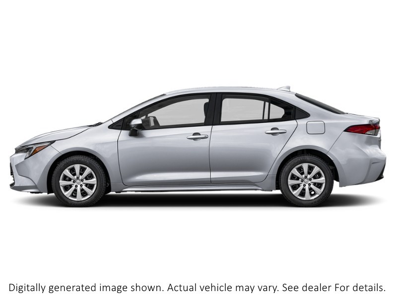 2026 Toyota Corolla Hybrid Hybrid LE CVT Classic Silver Metallic  Shot 3