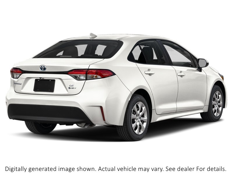 2026 Toyota Corolla Hybrid Hybrid LE CVT AWD White  Shot 6