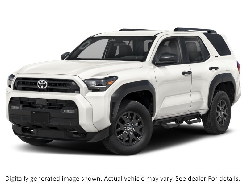 2025 Toyota 4Runner 4WD White  Shot 1