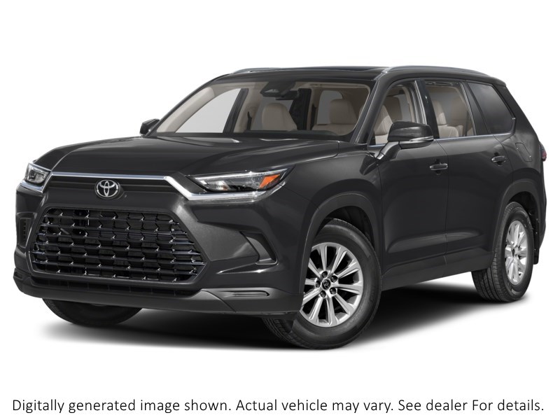 2025 Toyota Grand Highlander Hybrid Hybrid XLE AWD Midnight Black Metallic  Shot 1