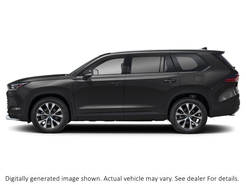 2026 Toyota Grand Highlander Hybrid Hybrid Limited AWD Midnight Black Metallic  Shot 3