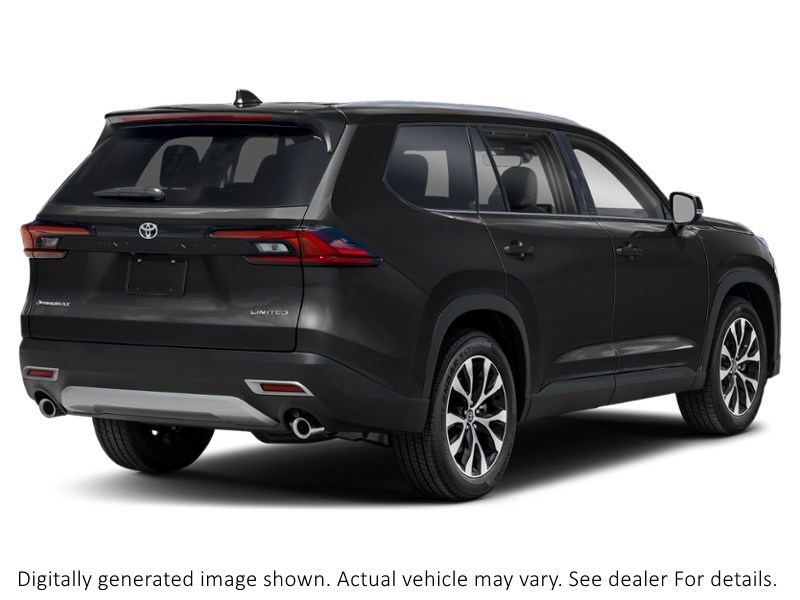 2026 Toyota Grand Highlander Hybrid Hybrid Limited AWD Midnight Black Metallic  Shot 6
