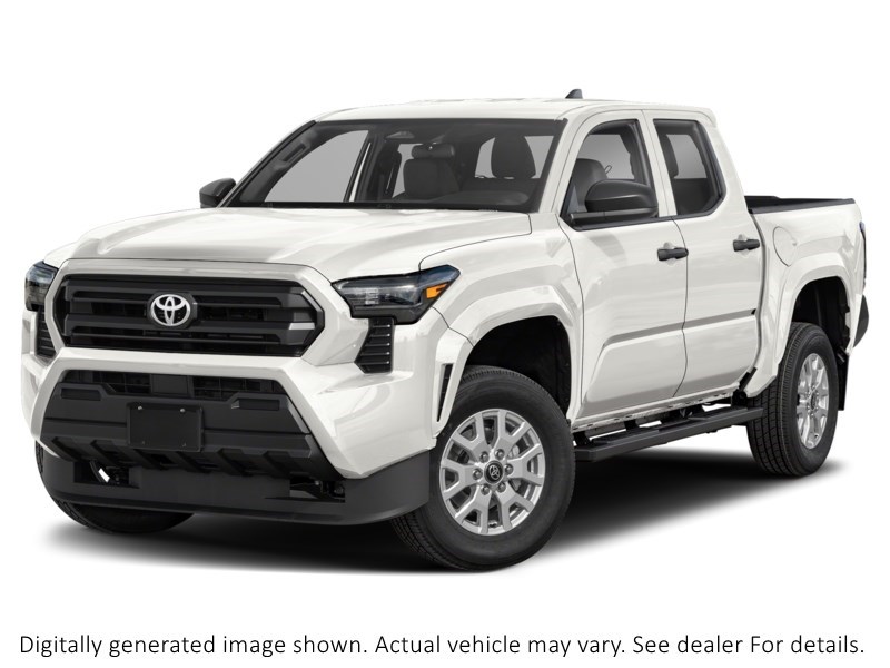 2025 Toyota Tacoma 4x4 Double Cab Auto White  Shot 4