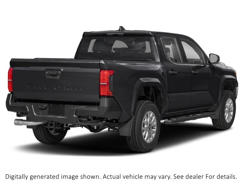 2025 Toyota Tacoma 4x4 Double Cab Auto Black  Shot 2