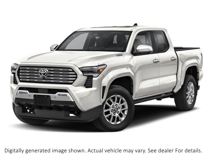 2025 Toyota Tacoma Hybrid 4X4 Double Cab Auto Hybrid White  Shot 4