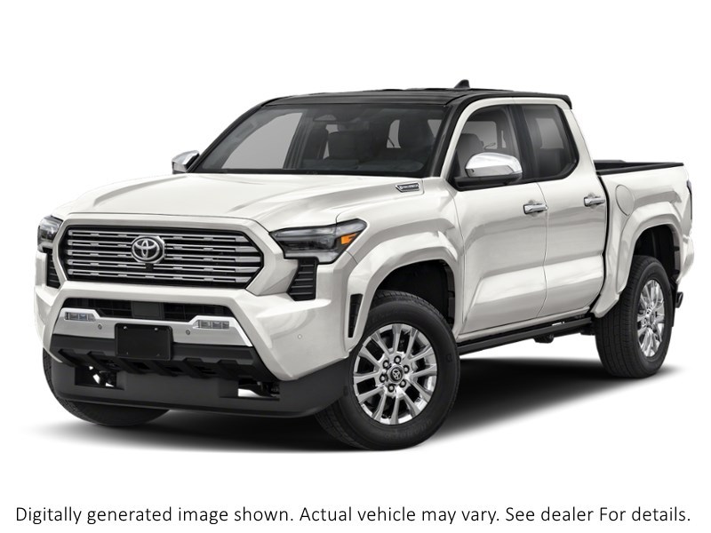 2025 Toyota Tacoma Hybrid Trail Hunter White/Black Roof  Shot 10