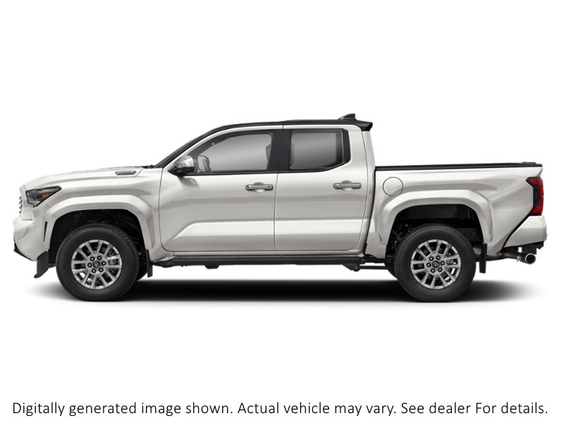 2025 Toyota Tacoma Hybrid Trail Hunter White/Black Roof  Shot 9